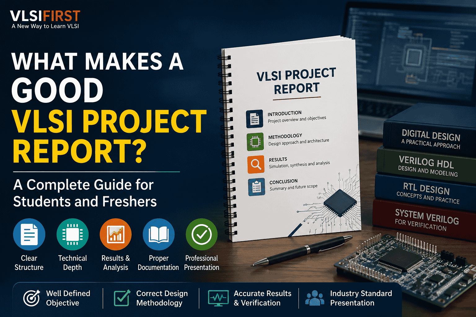What Makes a Good VLSI Project Report? A Complete Guide for Students and Freshers